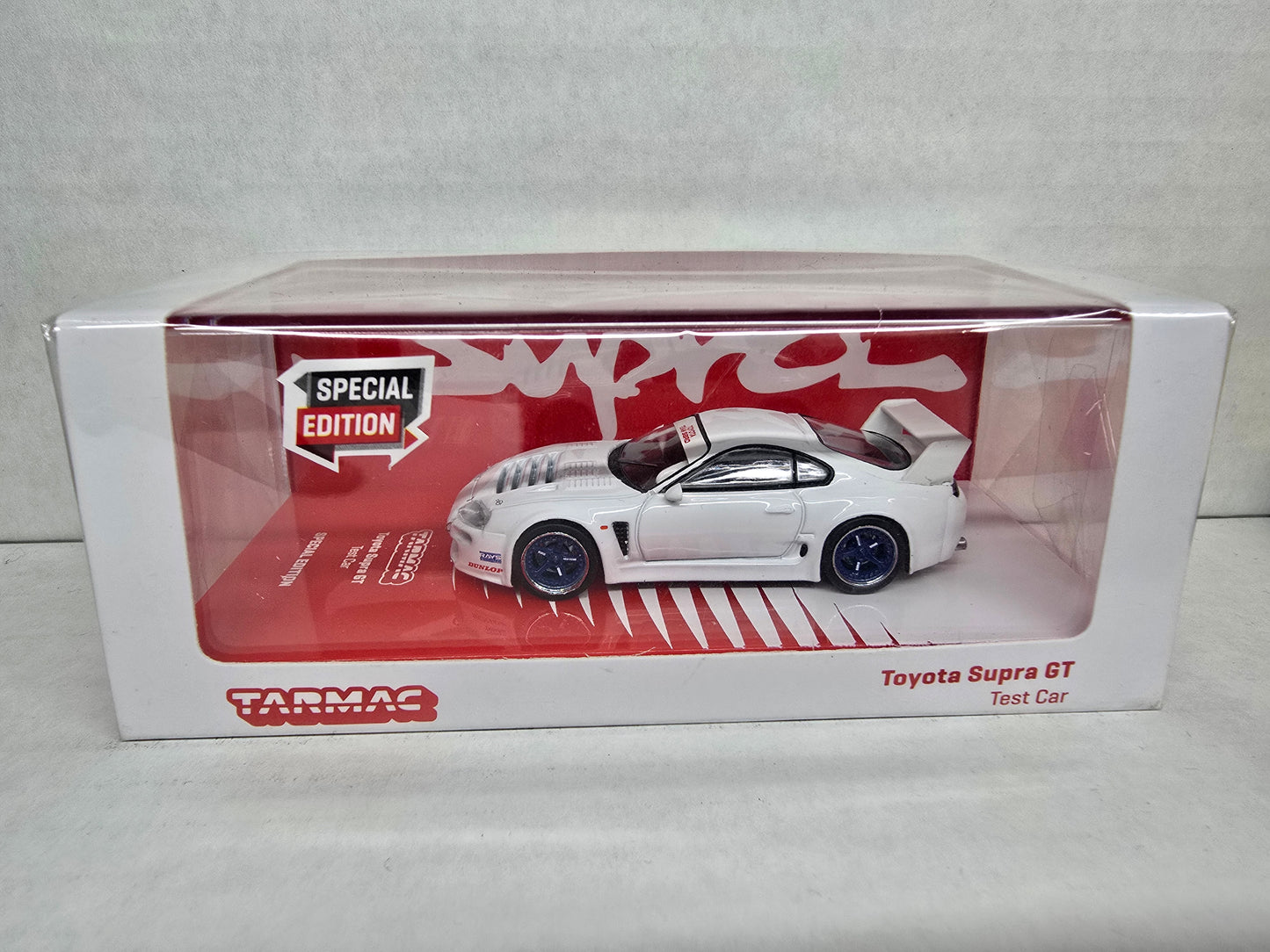 Tarmac 
Toyota Supra Gt
Test car