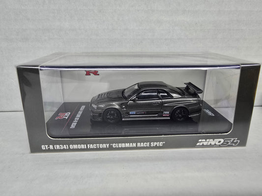 Inno64 
Nissan Skyline GT-R R34 
Omori factory
Clubman race spec