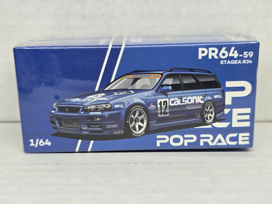 PopRace 
Calsonic Racing Team 
Stagea R34
#59