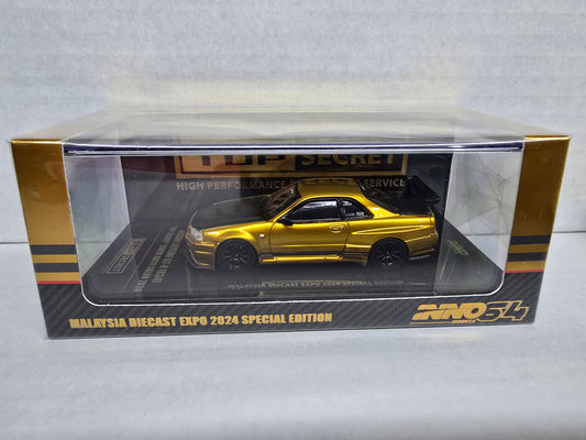 Inno64 
Nissan Skyline GT-R R34 
Top Secret Tokyo Auto Salon 2024
Malaysia Diecast Expo 2024
Special edition