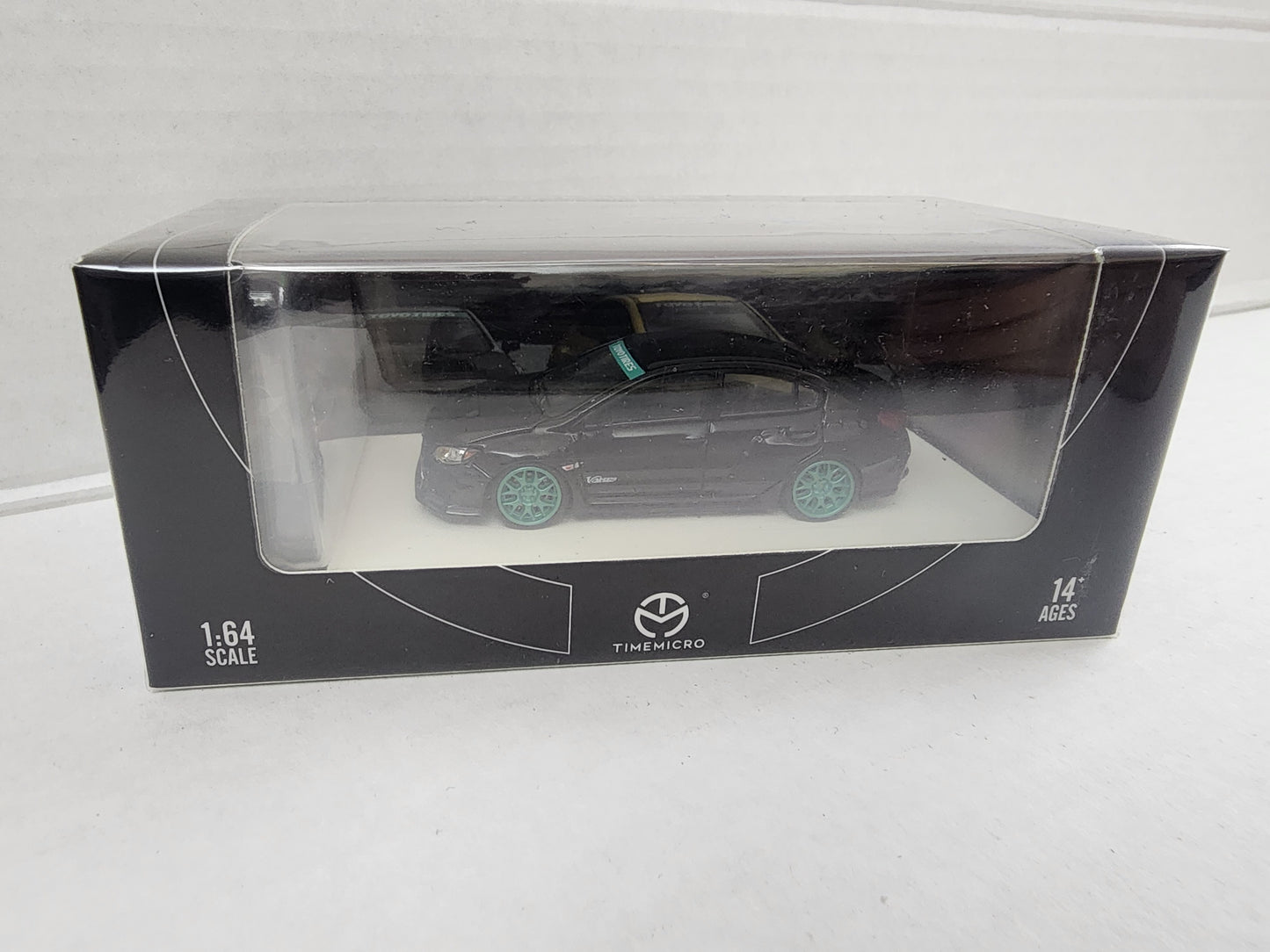 Timemicro 1/64 2019 Subaru Wrx Sti Jet Black