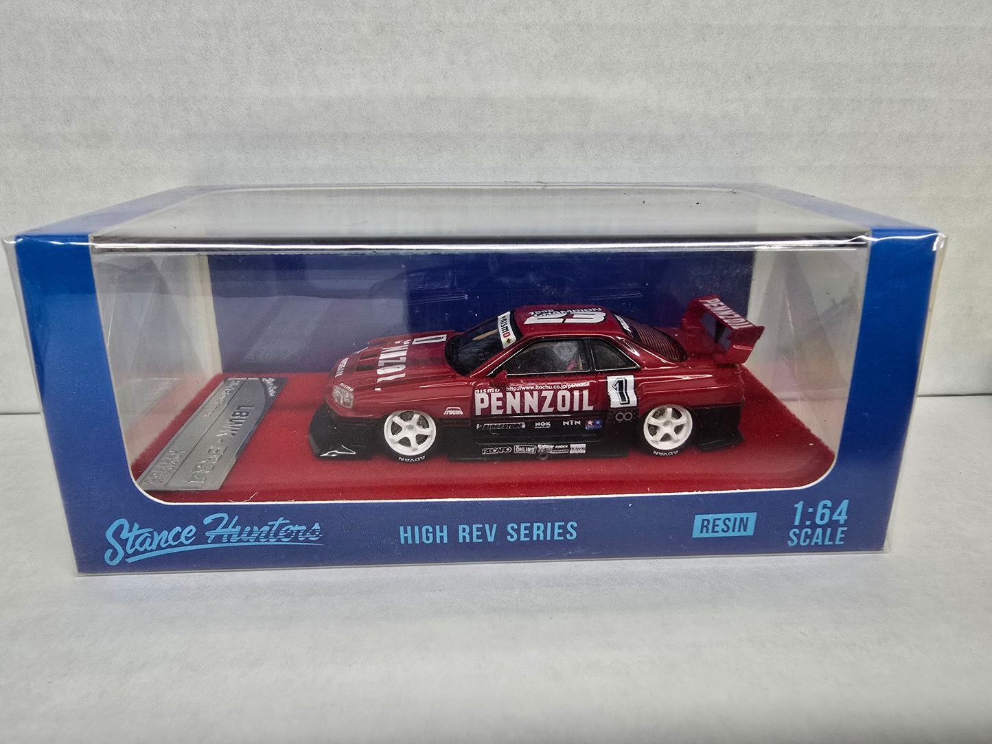 Stance nation
Nissan Skyline Er34 Lbwk 
Pennzoil
High Revs Series