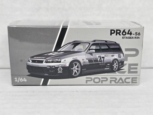PopRace 
Race Development 
Stagea R34
#56