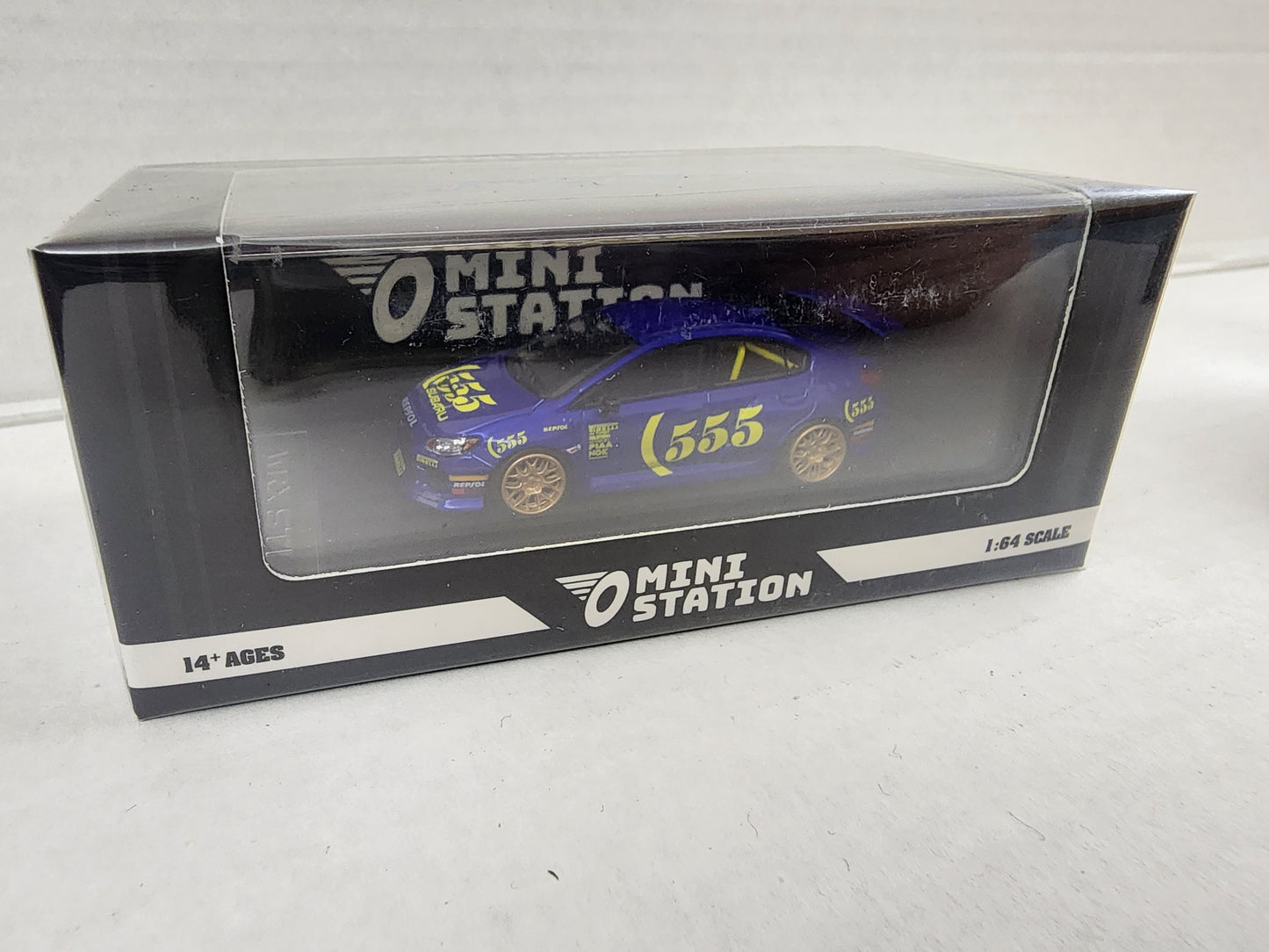 Mini Station 1/64 2019 Subaru Wrx Sti 555 Livery