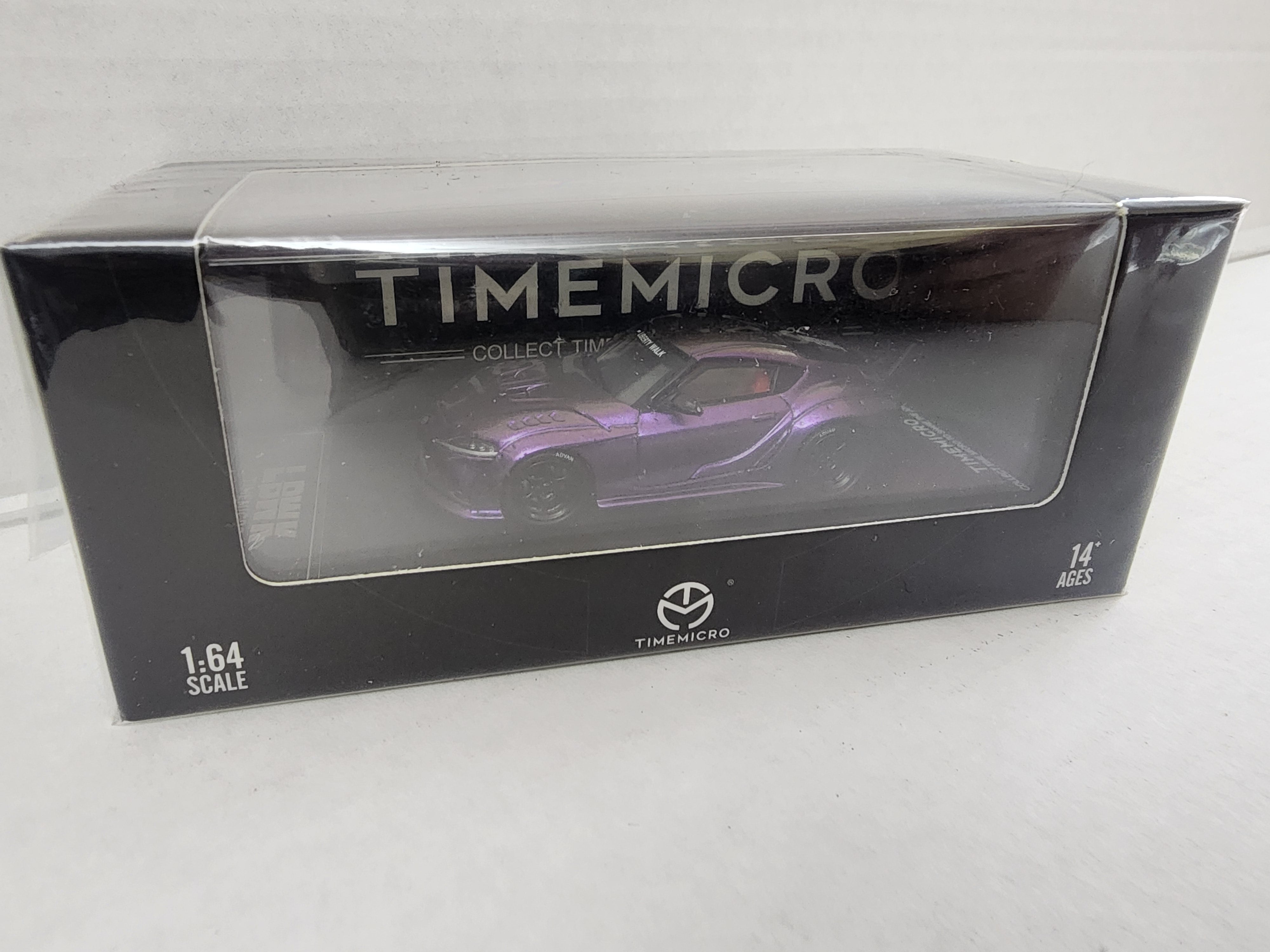 Timemicro 1/64 Toyota Supra GR Lbwk Purple – Chase Diecast Haus