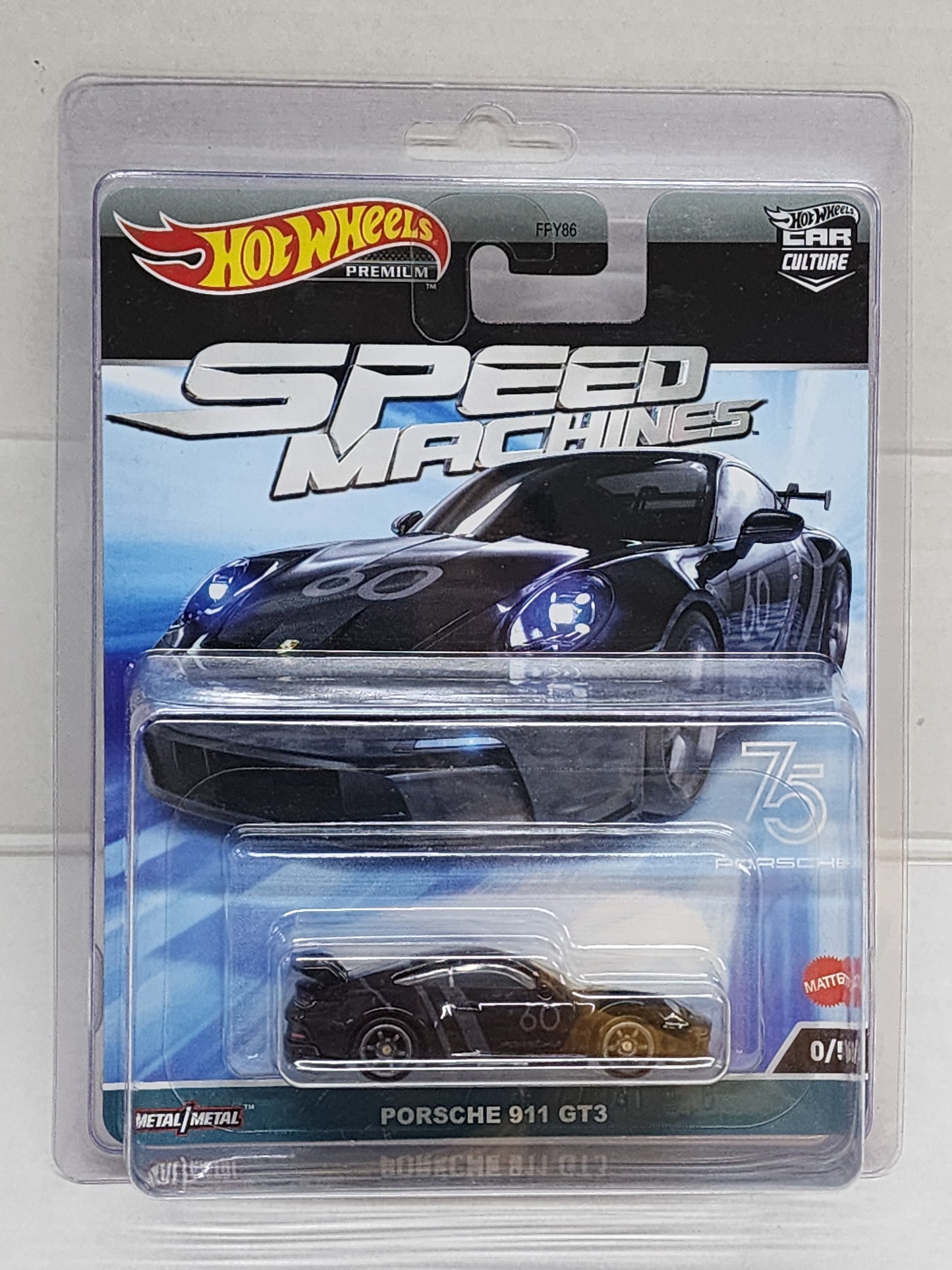 Hot wheels Premium Speed Machine Chase Porsche 911 Gt3