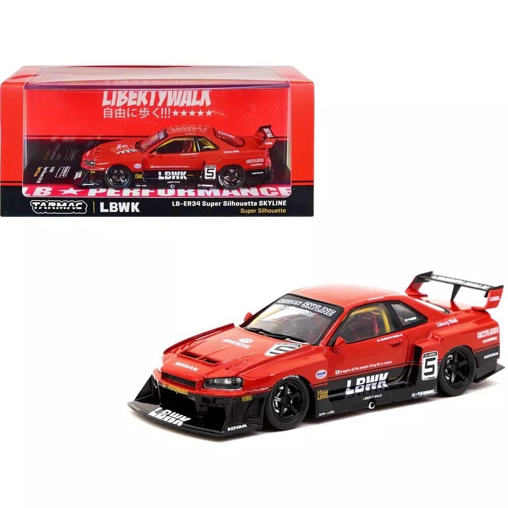 Tarmac Works 1/43 Nissan skyline LB Er34 Super silhouette