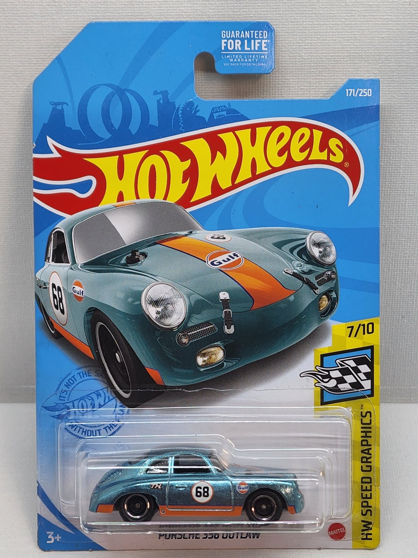 Hot wheels 2021 porsche 356 outlaw gulf super treasure hunt