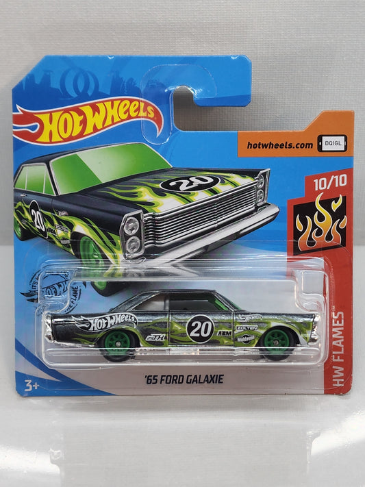 Hot wheels 2020 65 Ford galaxie super treasure hunt short card