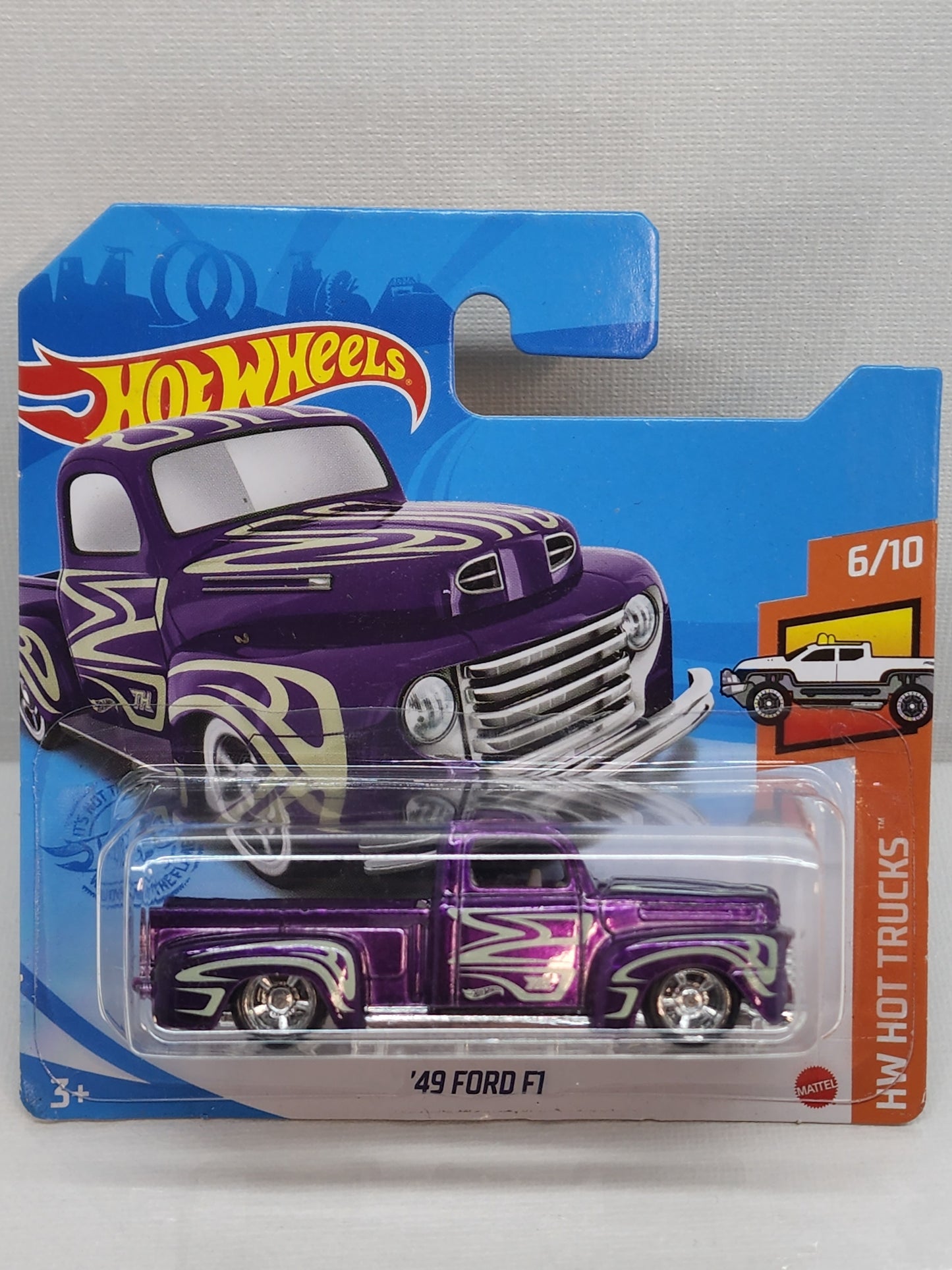 Hot wheels 2021 41 Ford F1 super treasure hunt short card