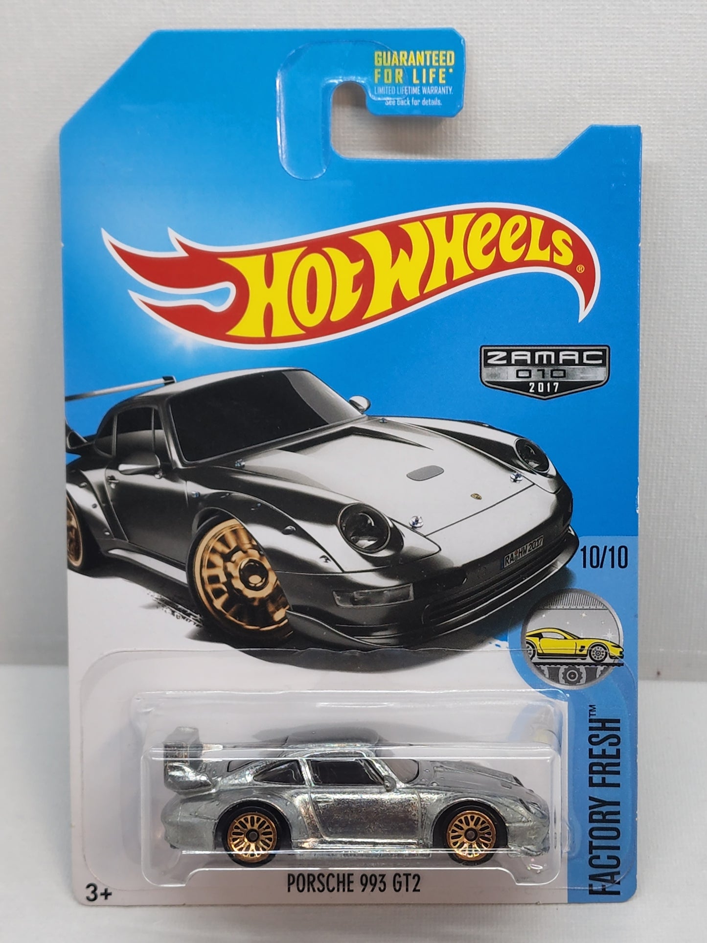 Hot wheels 2017 Walmart exclusive Porsche 993 Gt2 Zamac