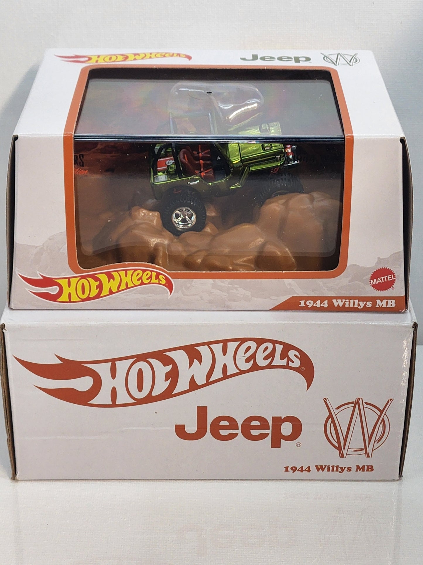 Hot wheels rlc 1944 willy's mb jeep green