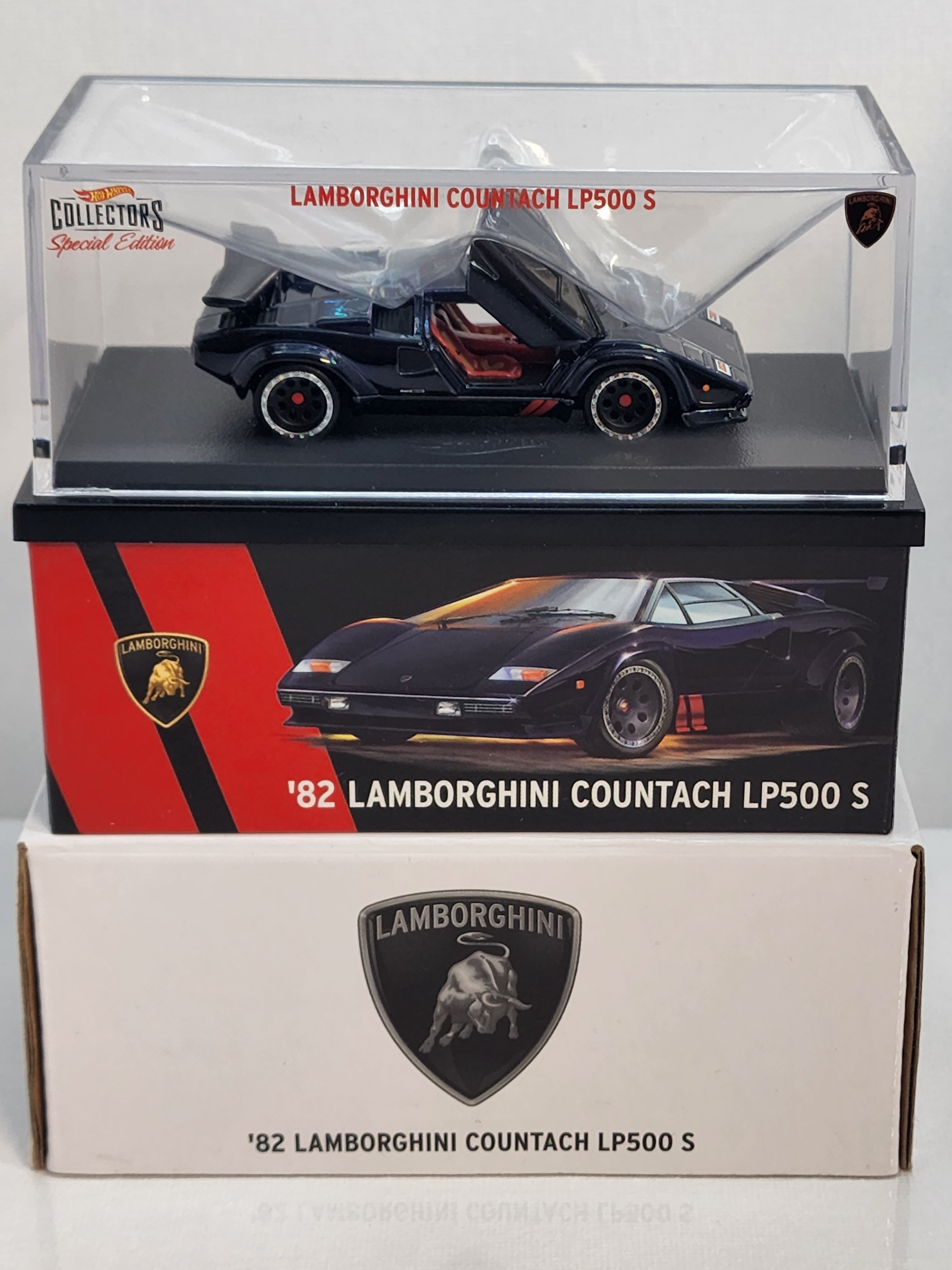 Hot Wheels RLC ‘82 hotsell Black Lamborghini Countach LP500 S