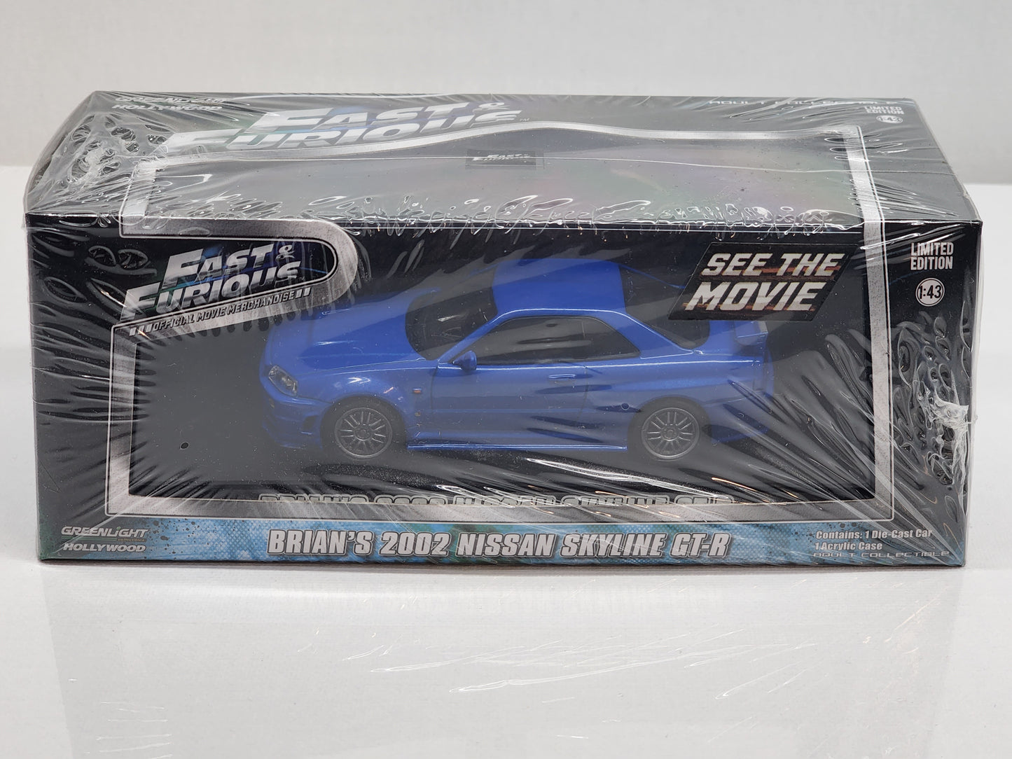 Greenlight Hollywood Fast and Furious 2002 Nissan Skyline Gtr r34