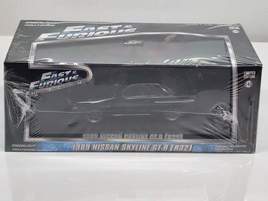 Greenlight Hollywood Fast and Furious 1989 Nissan Skyline Gtr R32