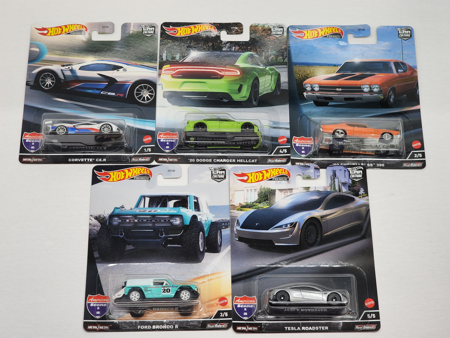 Hot Wheels Premium sets American Scene