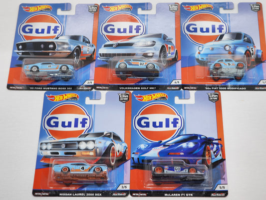 Hot wheels Gulf premium set