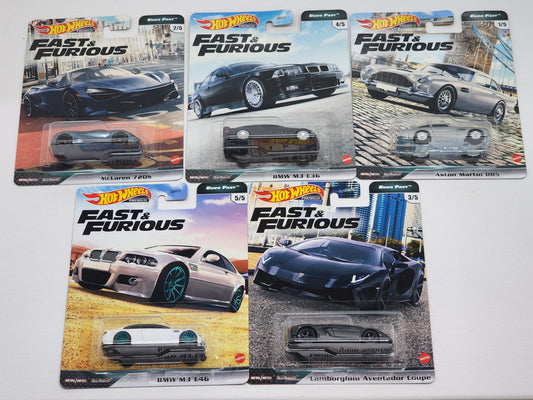 Hot wheels Euro Fast set Fast and Furious