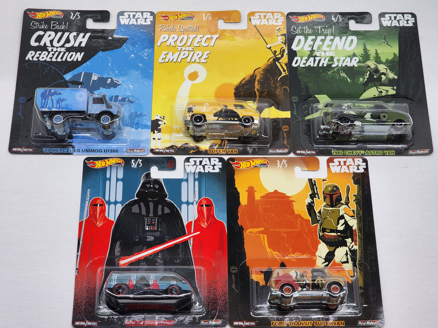 Hot wheels 2019 Star Wars set