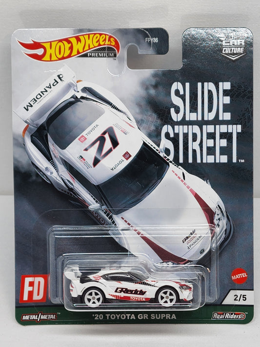 Hot wheels Premium Slide Street 20 GR Toyota Supra