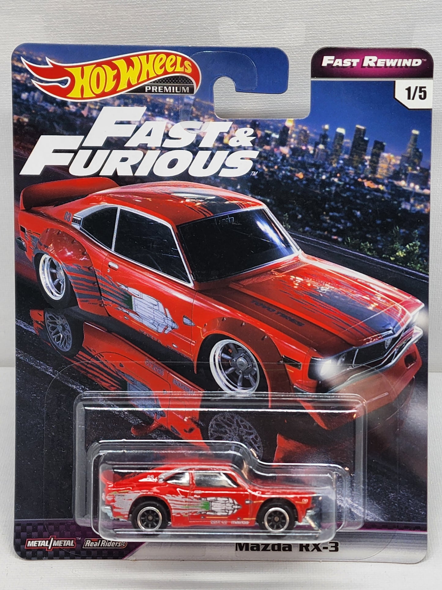 Hot wheels Fast Rewinds Mazda rx3