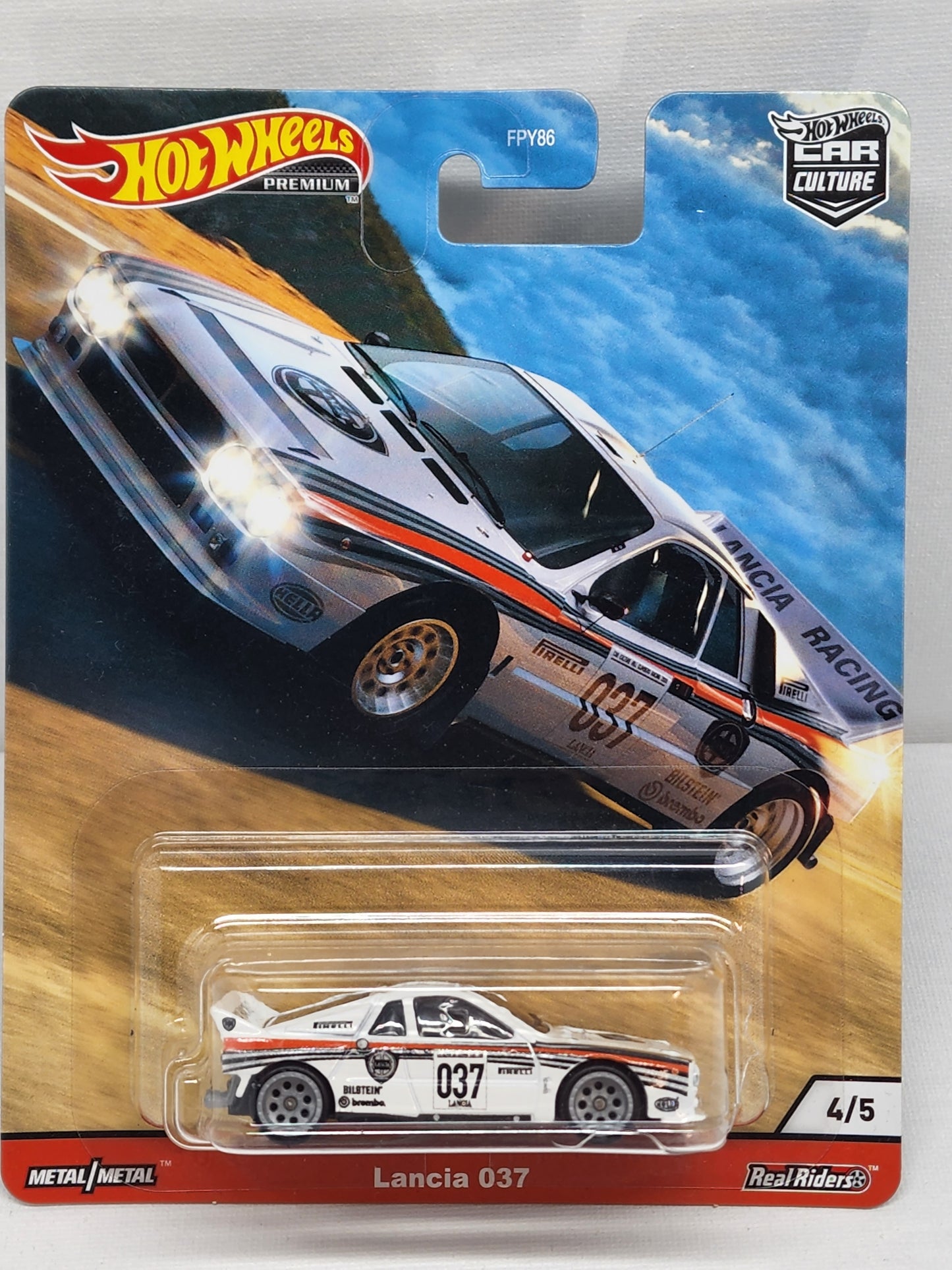 Hot wheels Thrill climbers Lancia 037