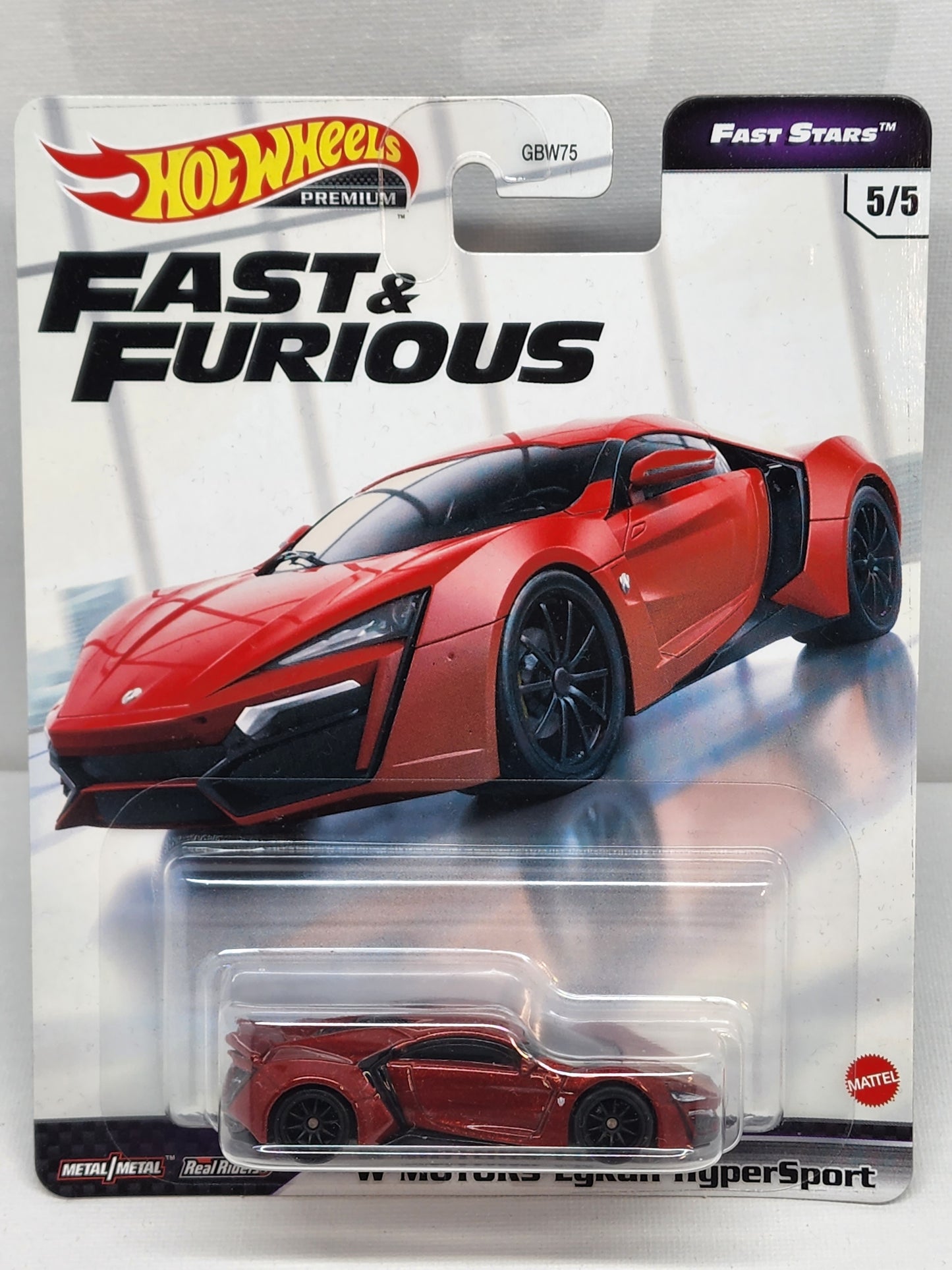 Hot wheels Fast Stars W Motors Lykan Hypersport