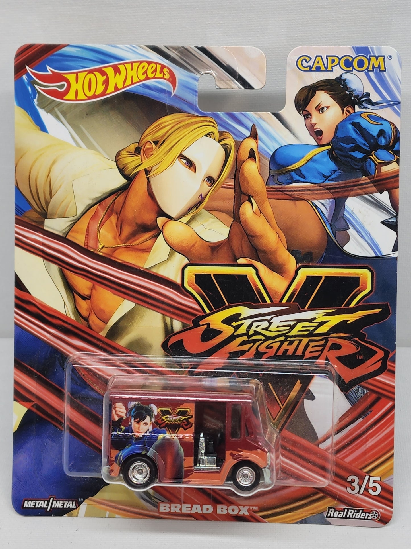 Hot wheels Street Fighter V Chung Li Bread box