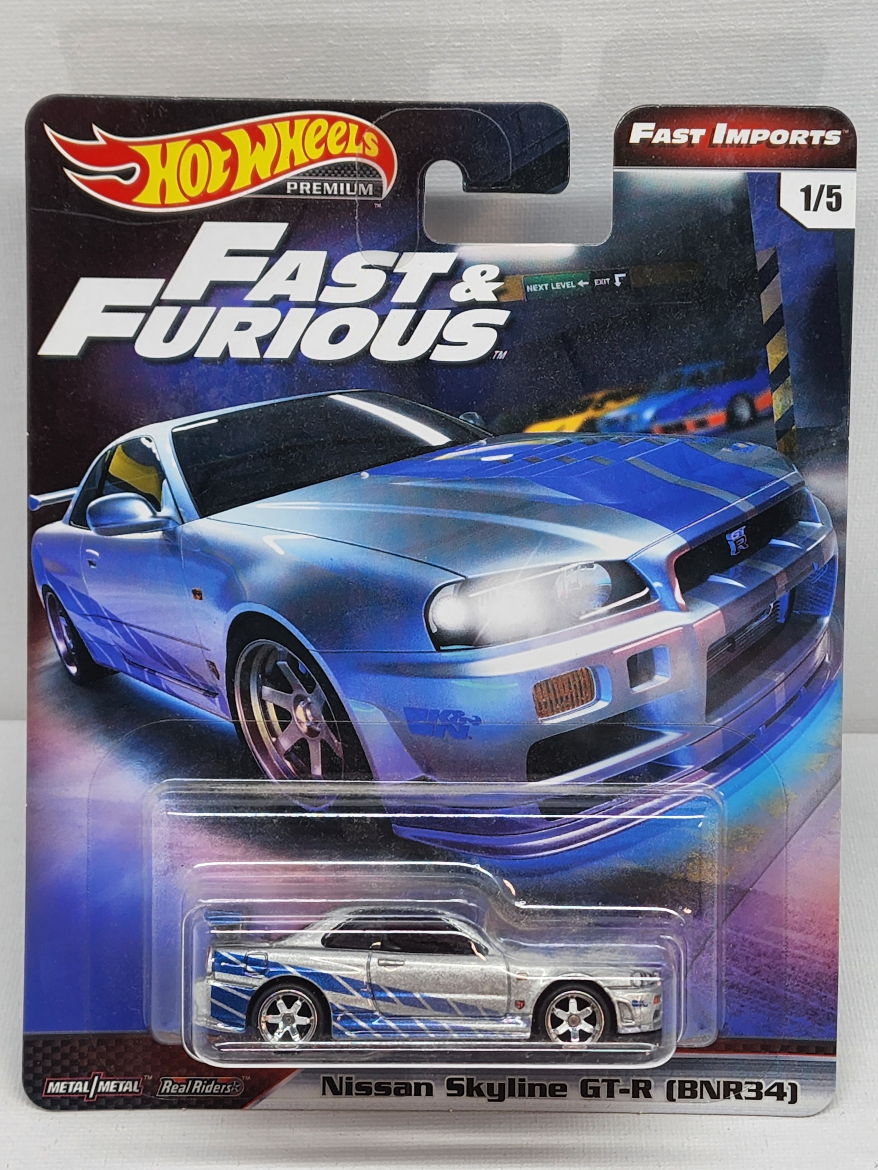 Hot wheels Fast Imports Nissan Skyline Gtr Bnr34 – Chase Diecast Haus