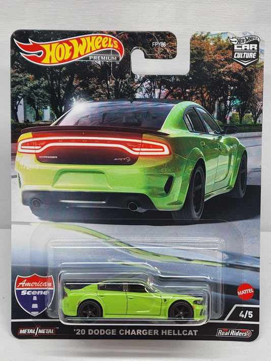 Hot wheels American Scene 2020 Dodge Charger Hellcat