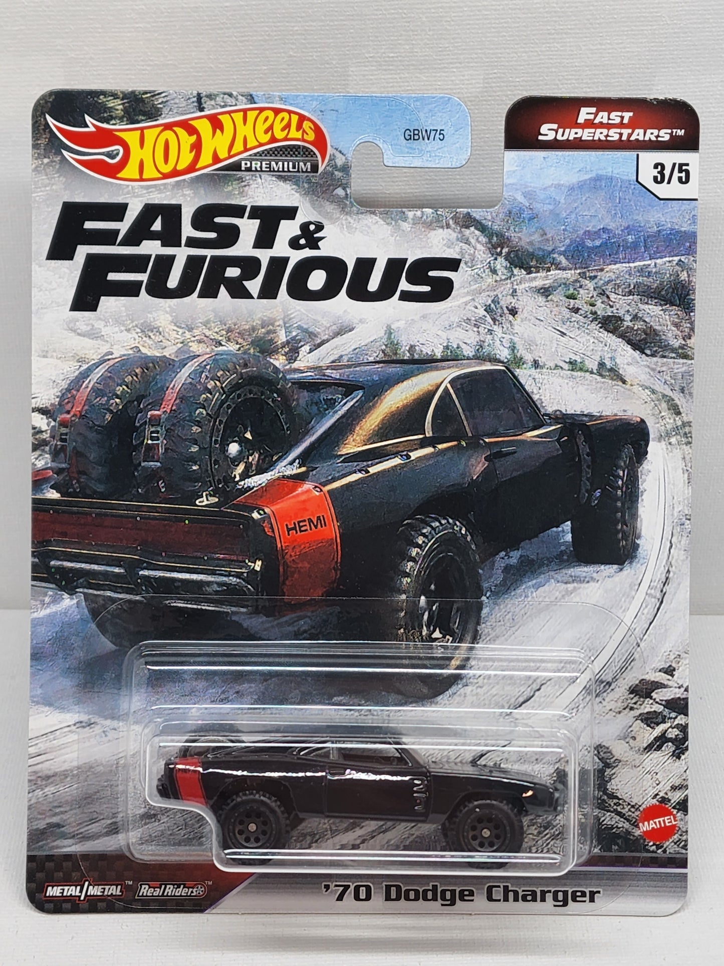 Hot wheels Fast Superstars 70 Dodge Charger