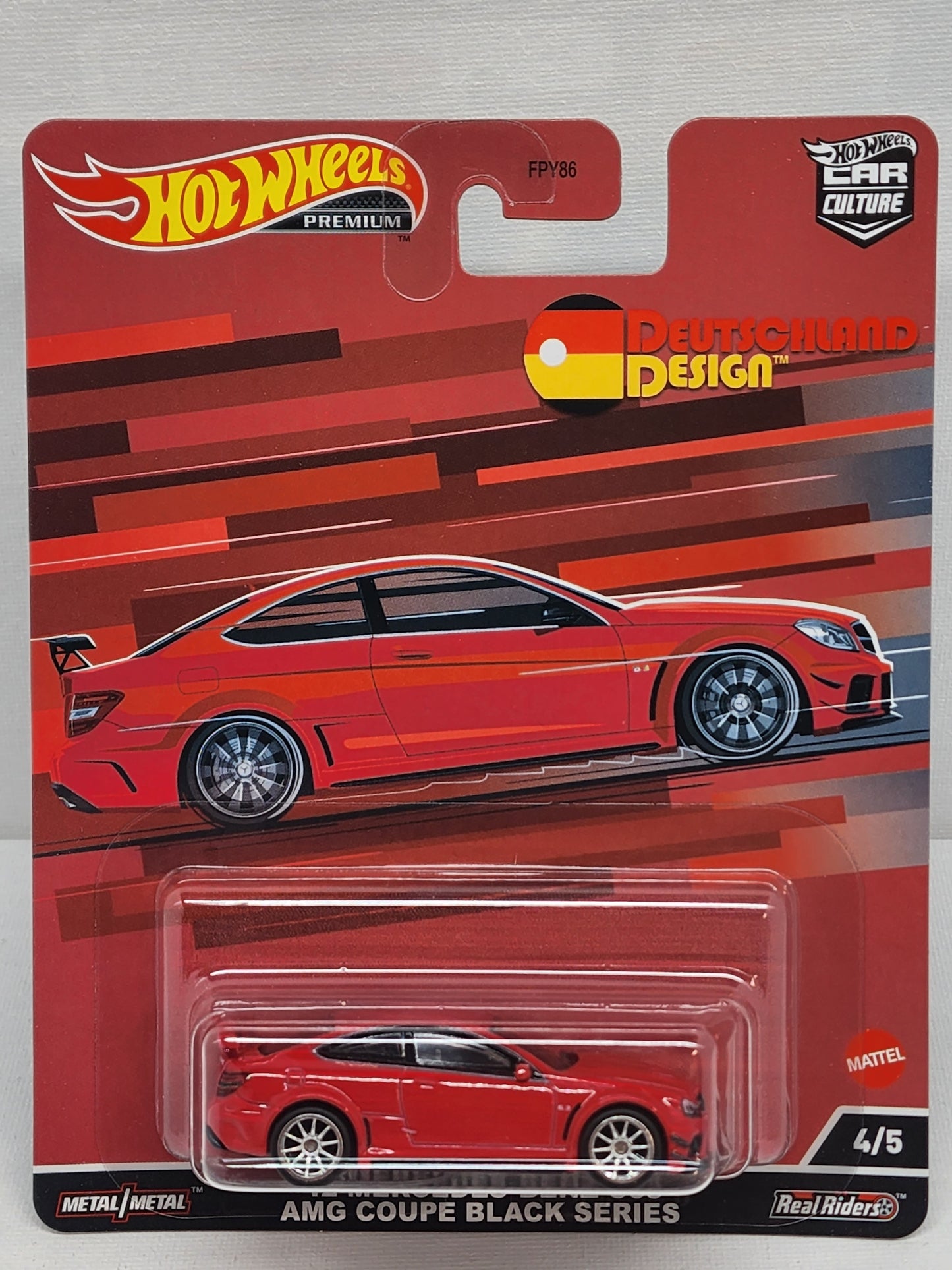 Hot wheels Deutschland w2 Amg Coupe black series