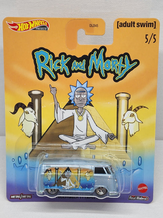 Hot wheels volkswagen T1 Panel Bus Rick & Morty