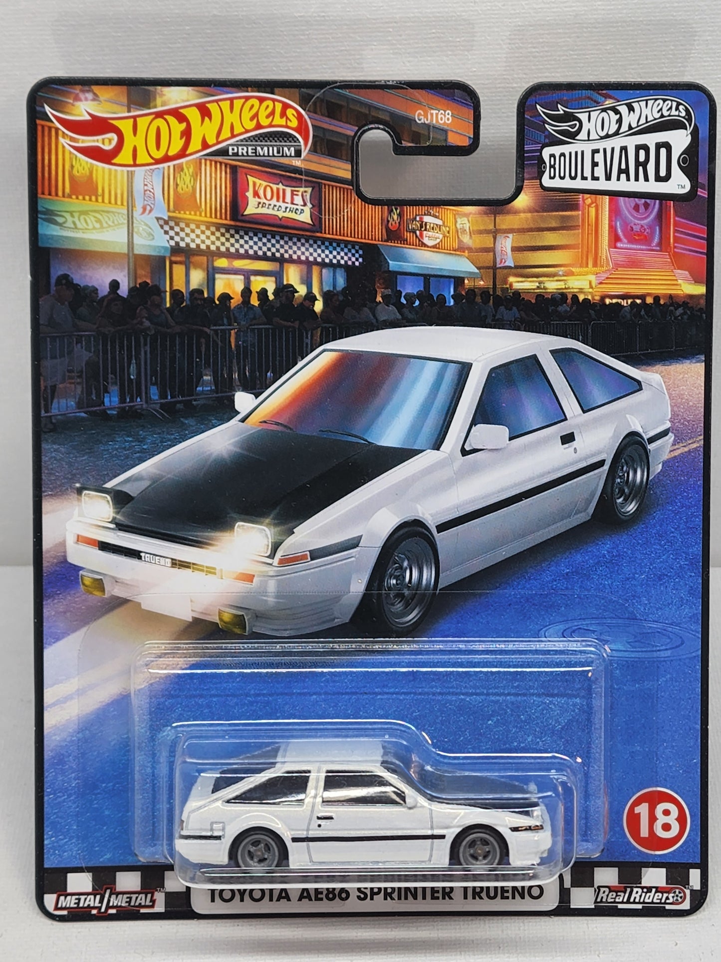 Hot wheels Boulevard Toyota Ae86 Sprinter Trueno