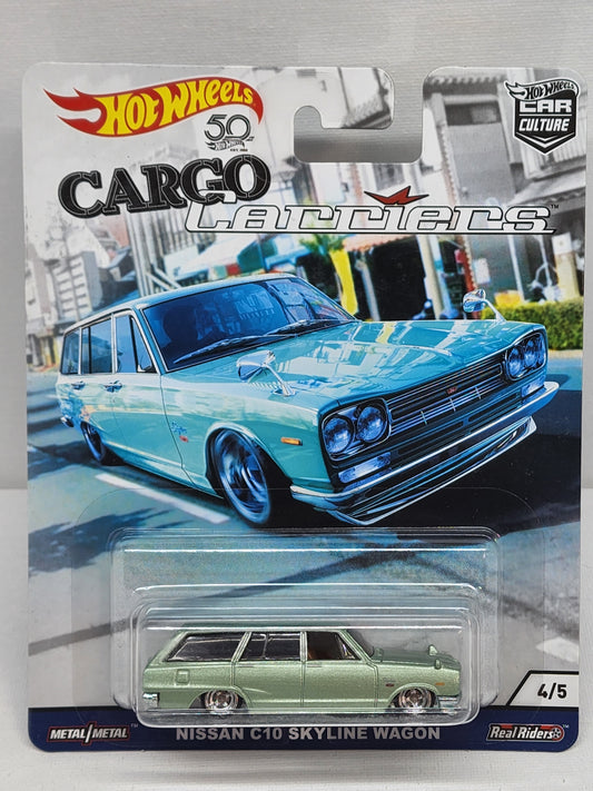 Hot wheels Cargo Carriers Nissan C10 Skyline wagon