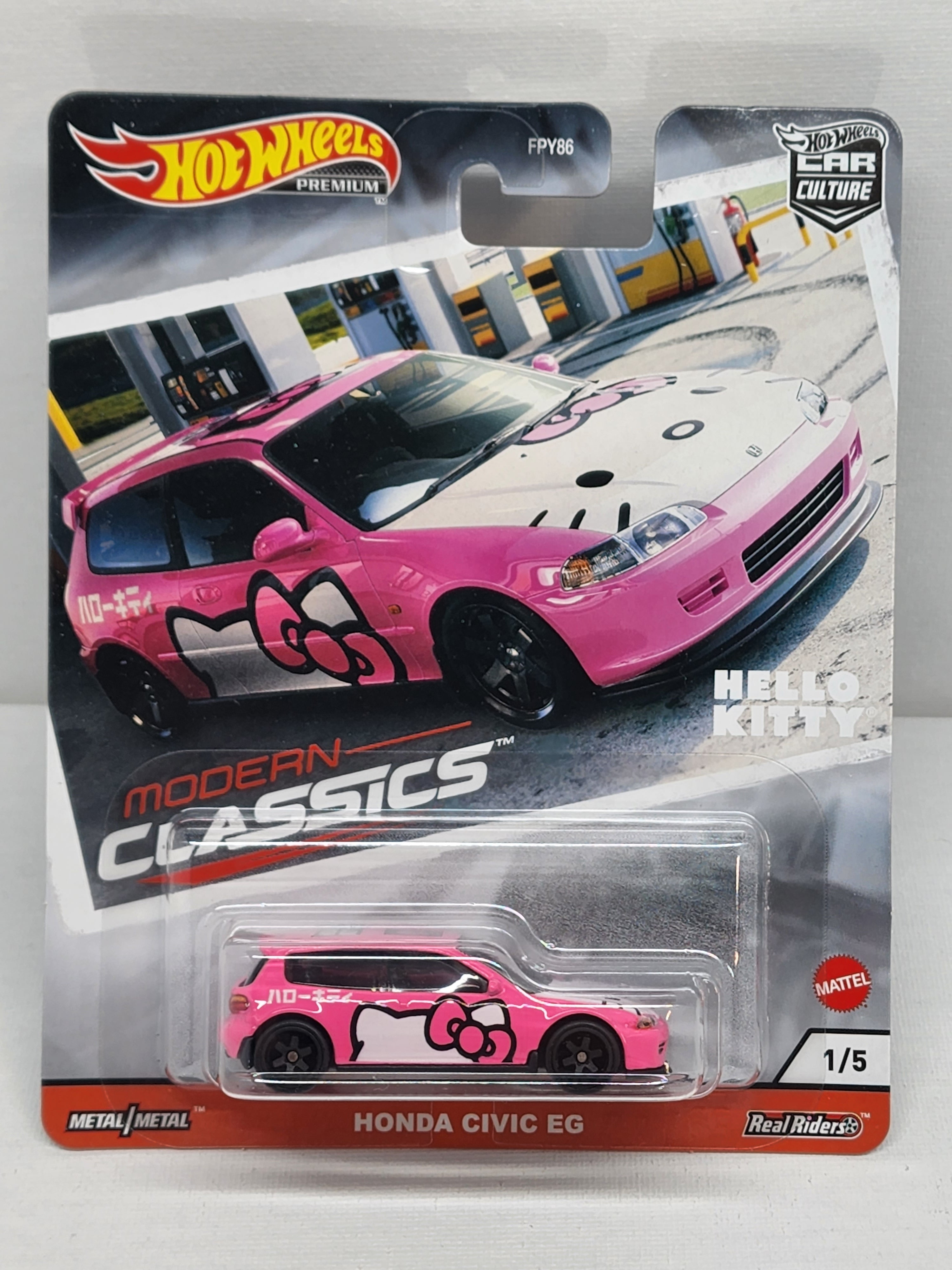 Hot wheels Hello Kitty Honda Eg Civic Modern Classic – Chase Diecast Haus