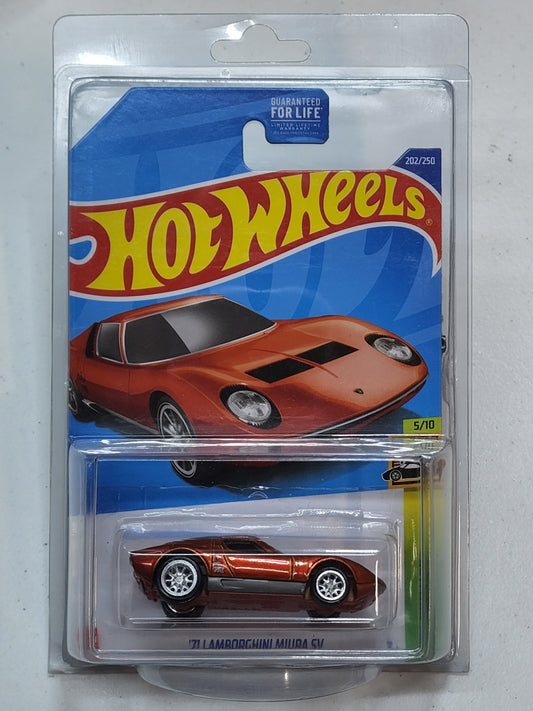 Hot wheels 2022 71 Lamborghini Miura Sv