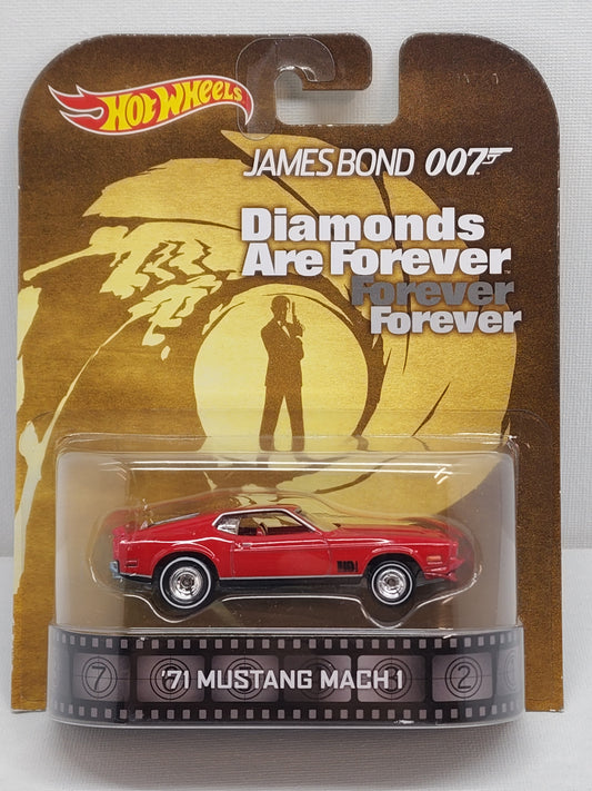 Hot wheels Premium 007 Diamonds are forever 71Mustang mach 1