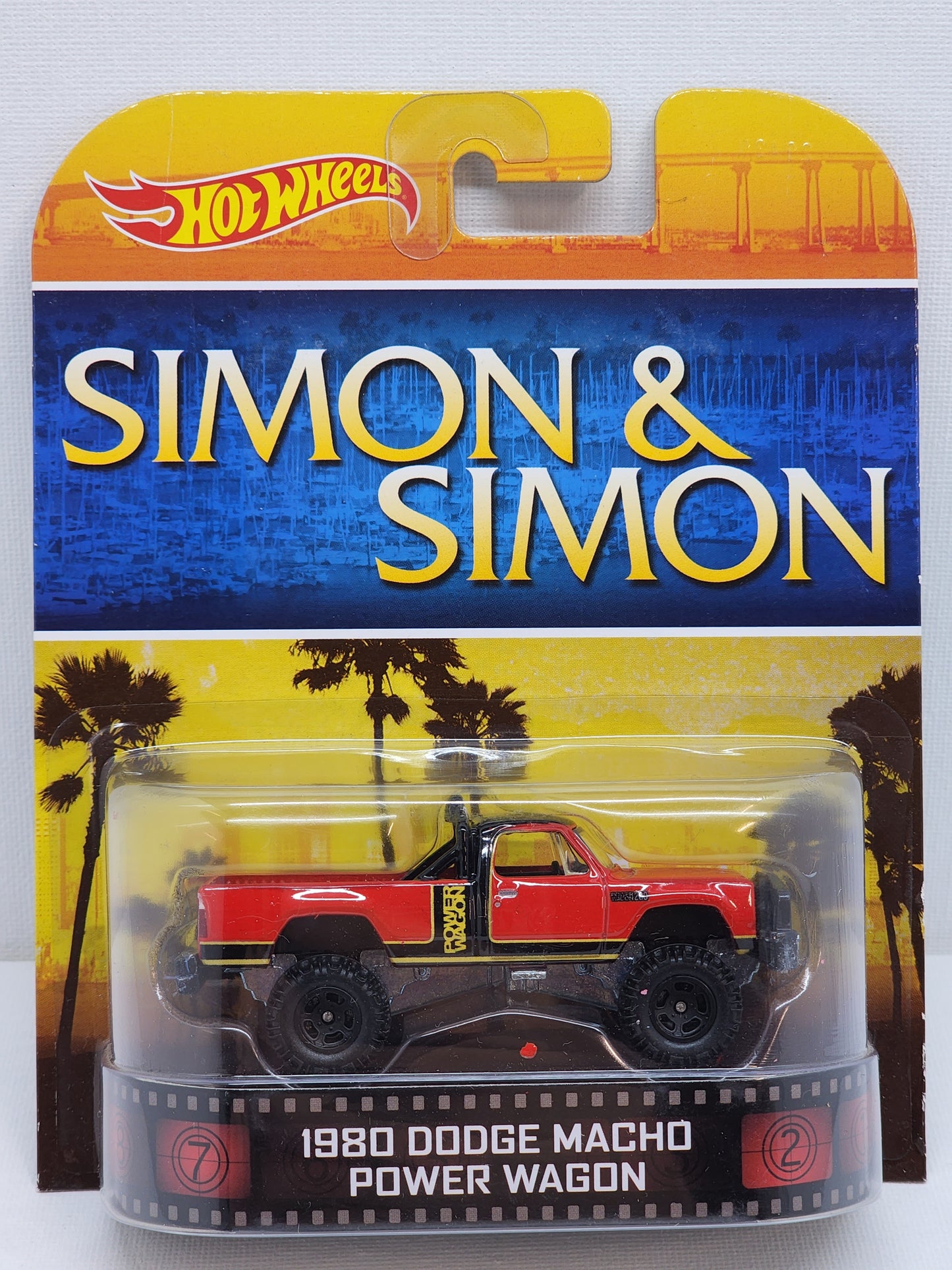 Hot wheels Premium 2013 Retro entertainment Simon and Simon 80 Dodge macho power wagon