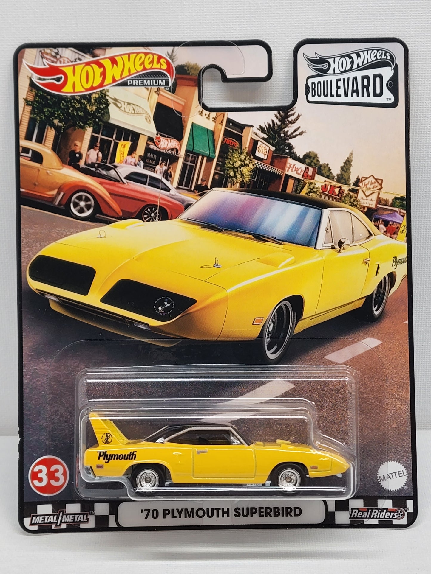 Hot wheels Premium Boulevard 70 Plymouth Super bird