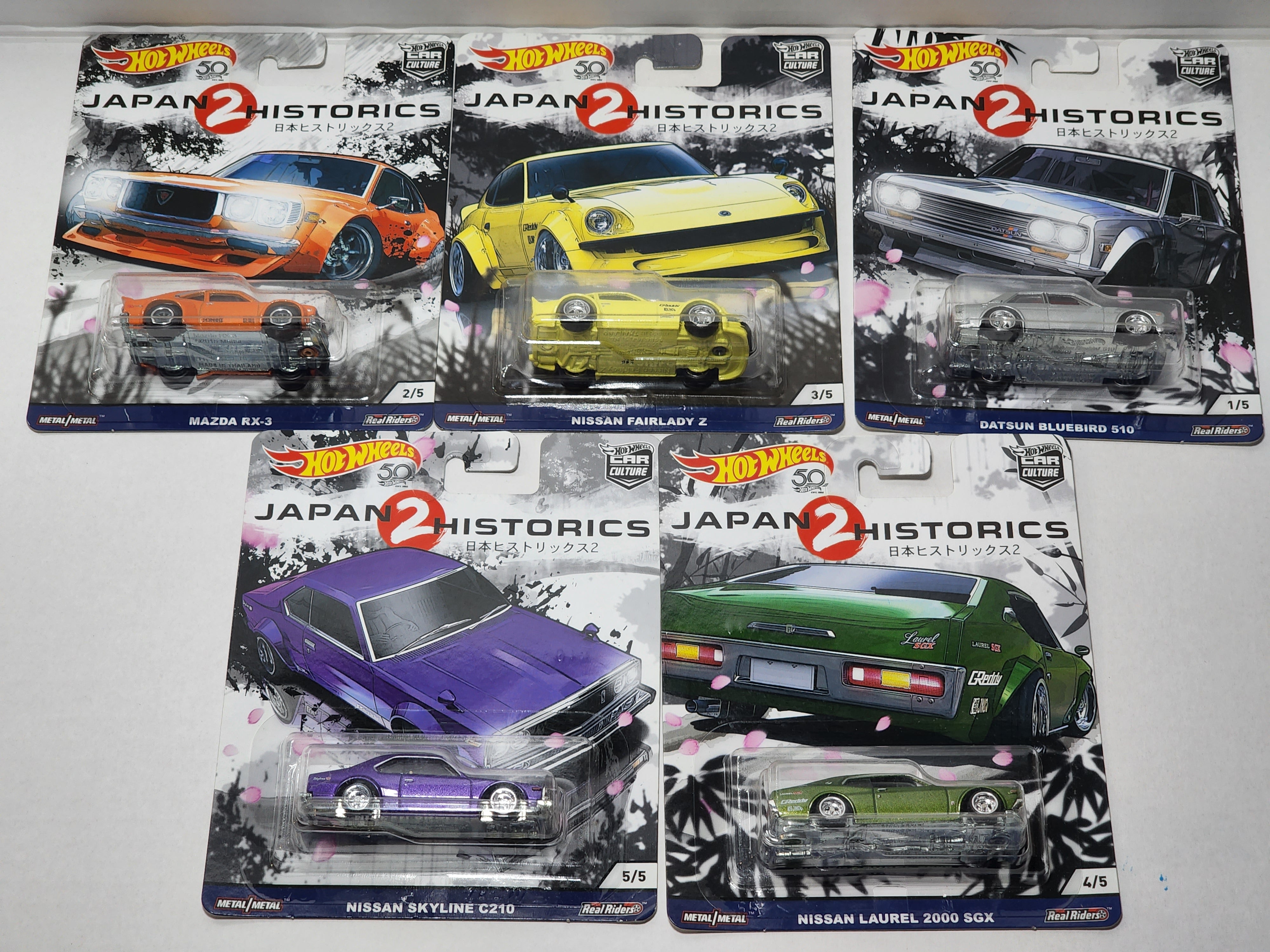 Hot selling Wheels Japan Historics 2 set