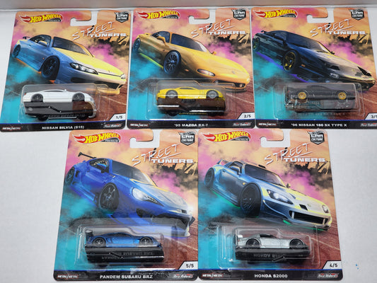 Hot Wheels Premium Street Tuners set