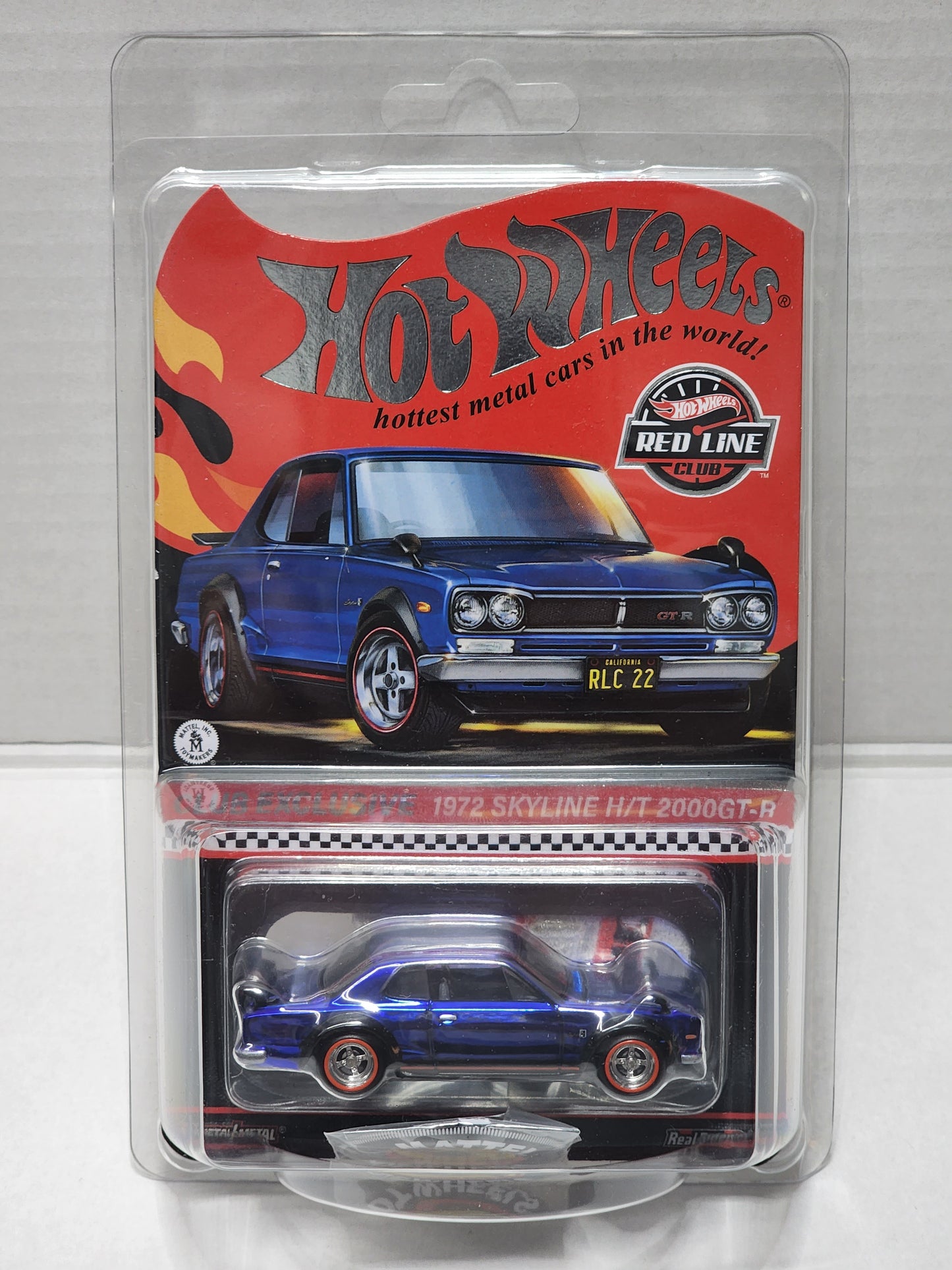 Hot Wheels Rlc club exclusive 2022  1972 Nissan Skyline H/T 2000 Gt-R membership car