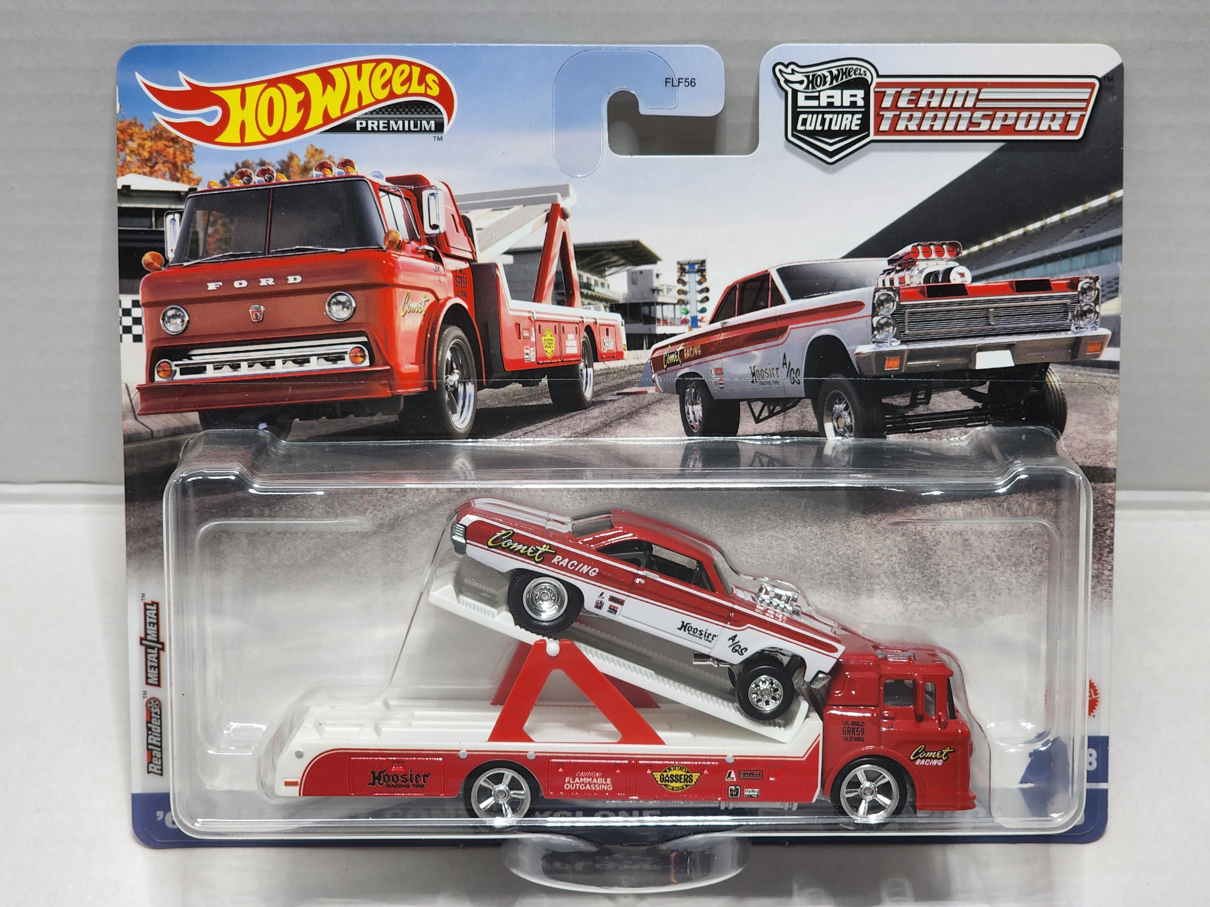 Hot Wheels Team Transporters 64 Mercury Comet Cyclone and Ford C-800 ...