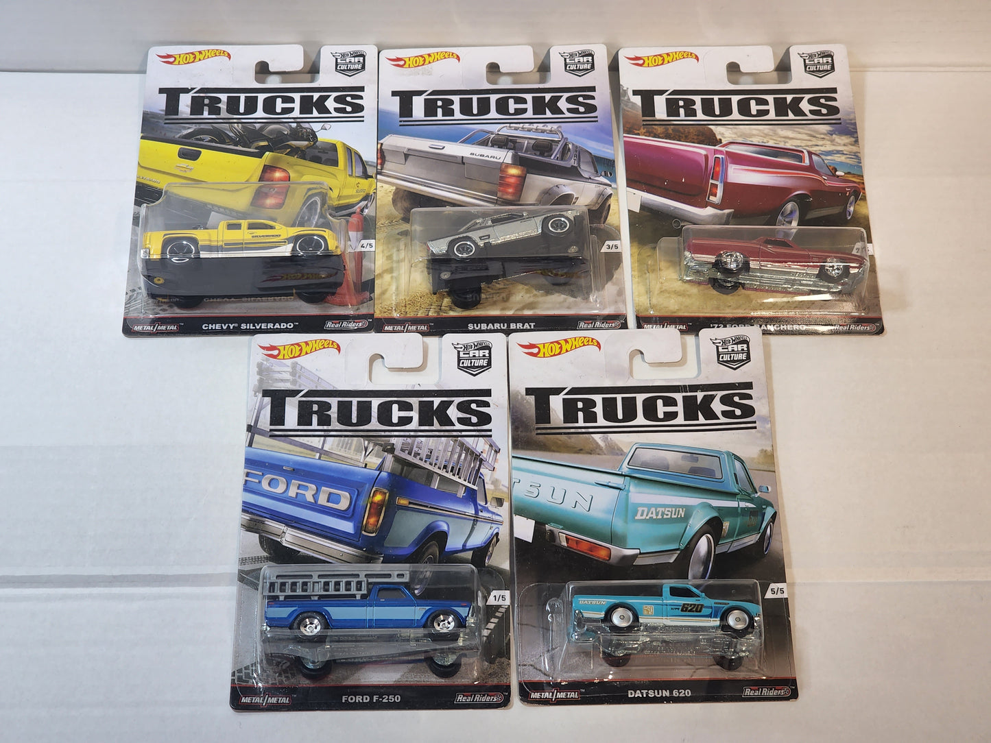 Hot wheels Premiums Trucks complete set