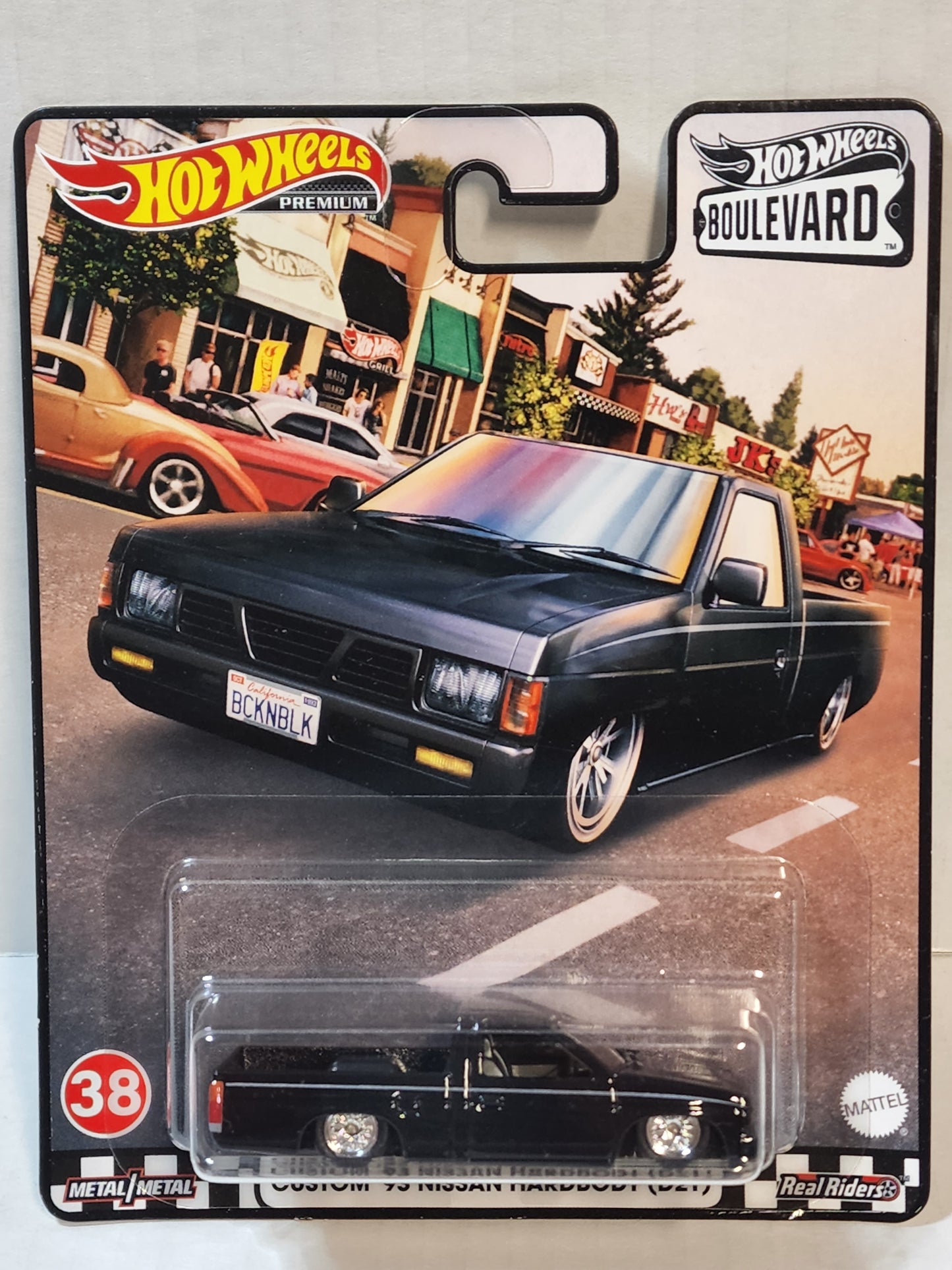 Hot wheels Premium Boulevard Custom  93 Nissan Hardbody (d21)