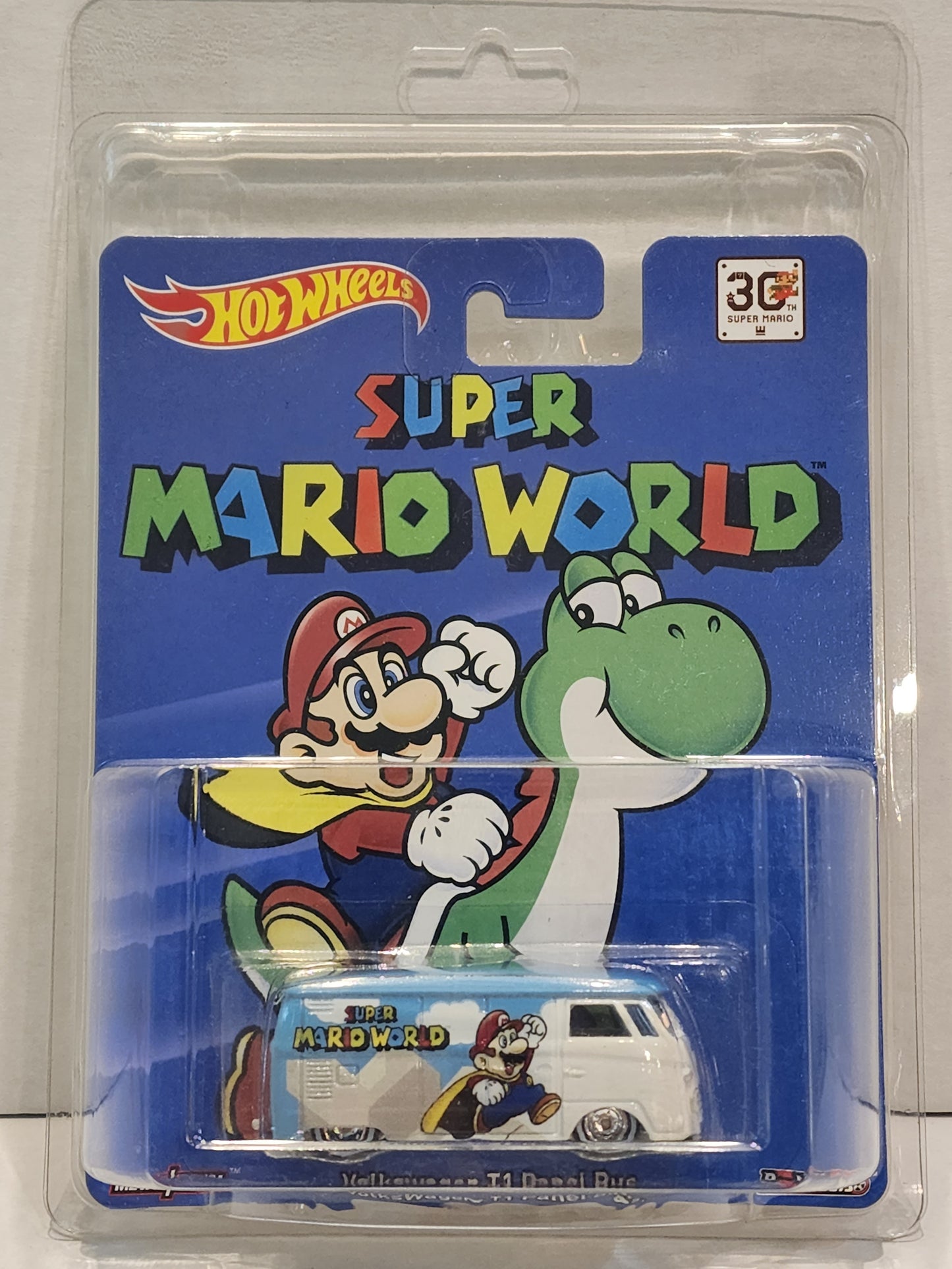 Hot Wheels Premium Super Mario World volkwagen T1 panel bus