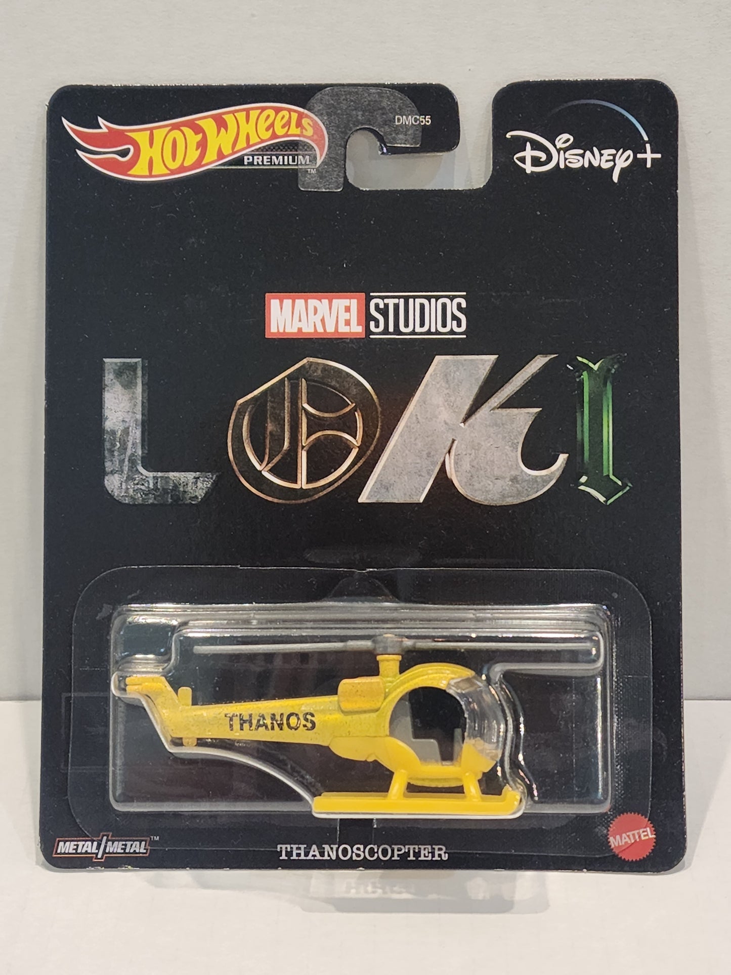 Hot wheels 

Premium 

Replica entertainment 

Loki helicopter 

 