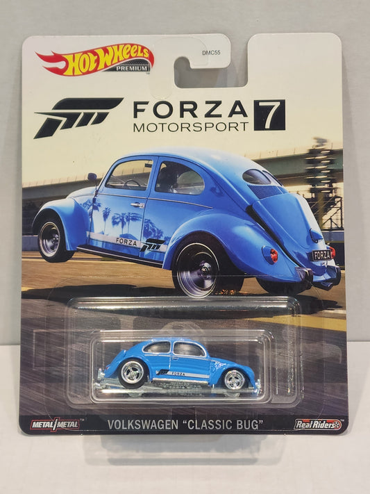 Hot wheels 

Premium 

Forza motorsport 7

Volkswagen classic bug
 