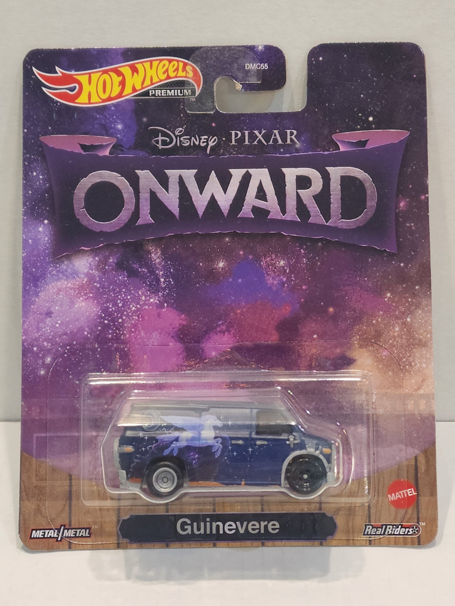 Hot wheels 

Premium 

Replica entertainment 

Disney Onward

Guinevere 
 